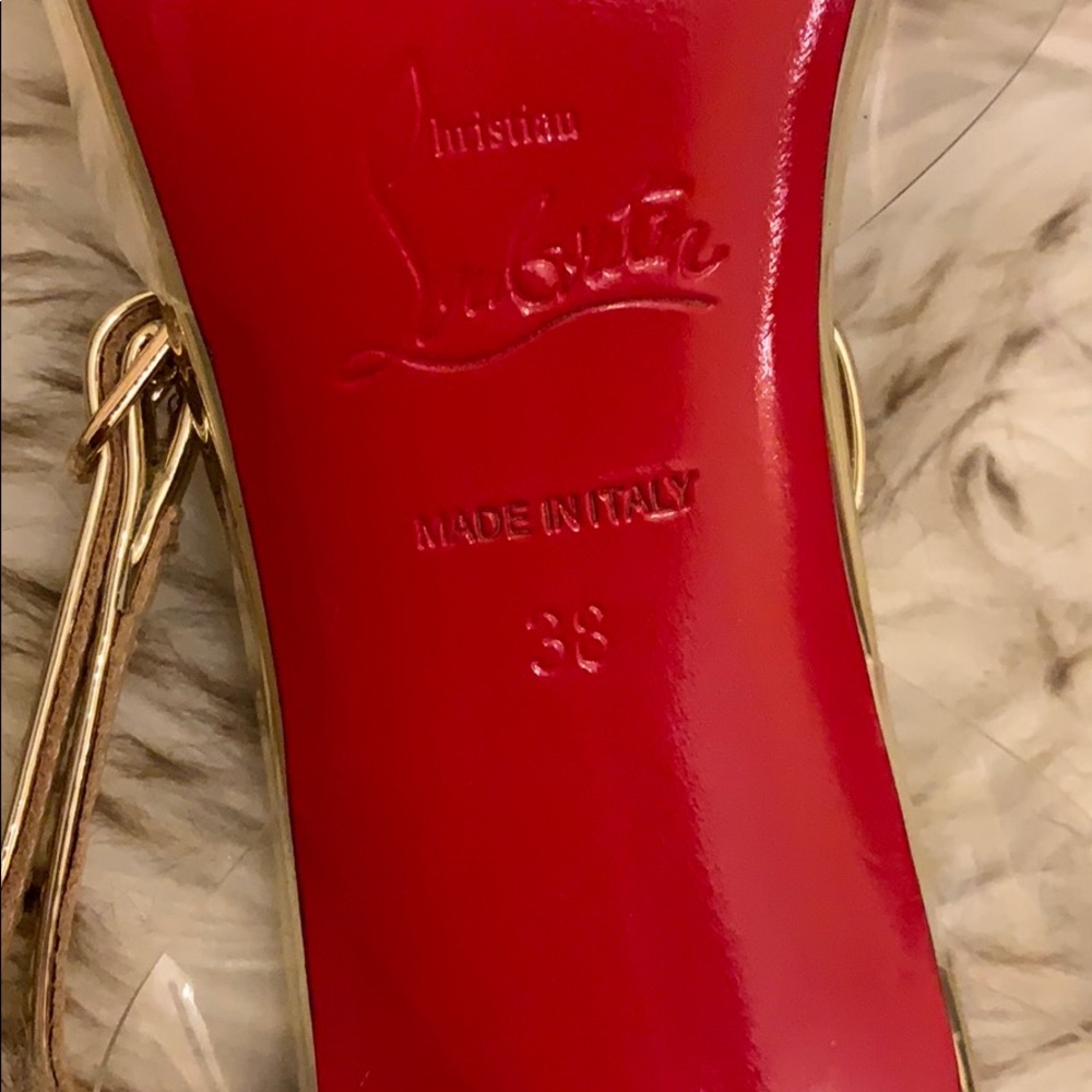 Christian Louboutin Spikoo Heels - Picture 4 of 4